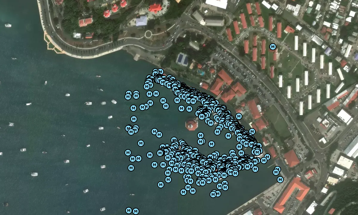 Satelite image of Yacht Haven Grande 1