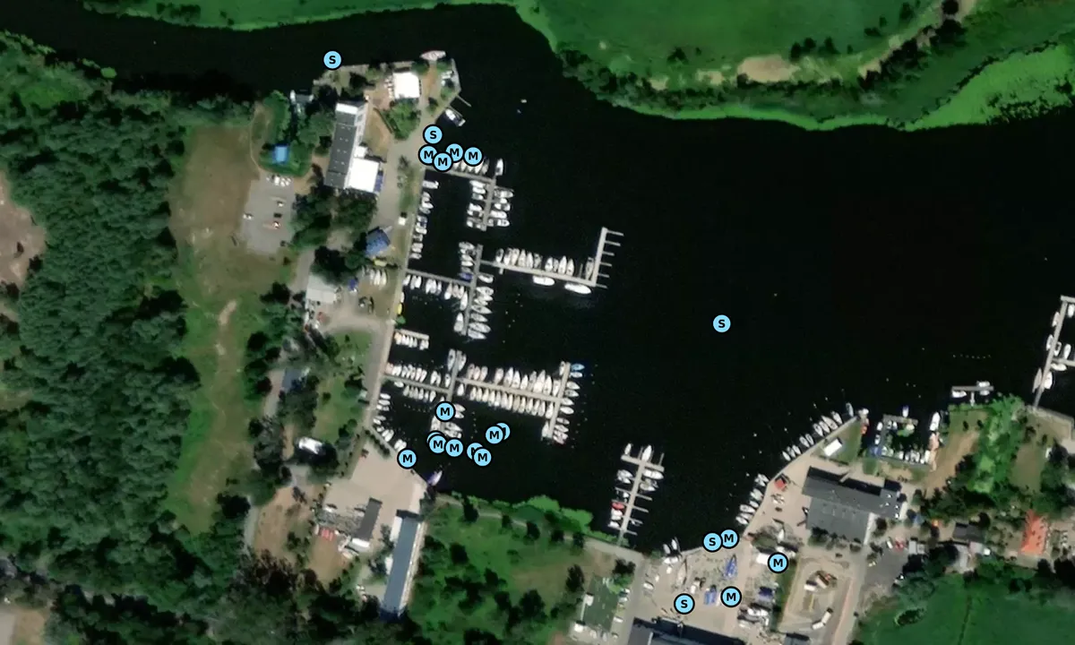 Satelite image of Yacht Klub Polski Stettin
