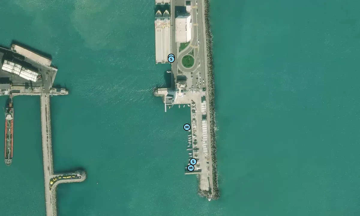 Satelite image of Yacht Port Club Burgas