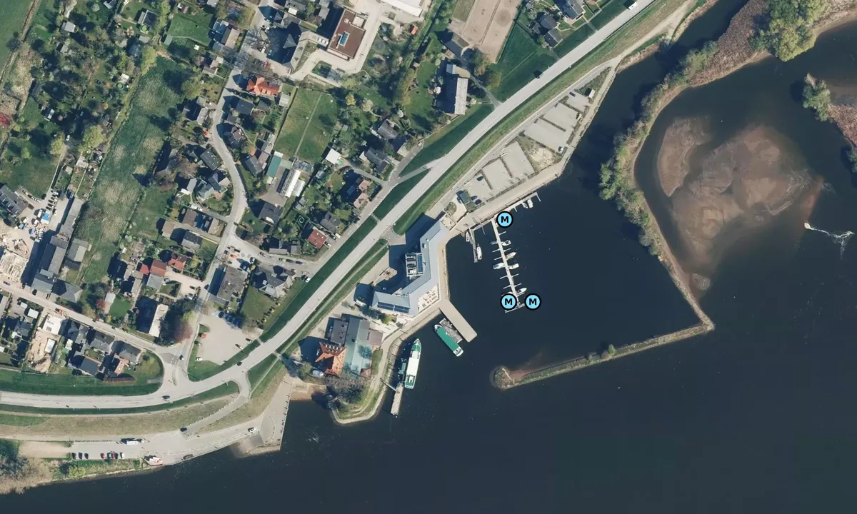 Satelite image of Yachtclub Zollenspieker e.V.