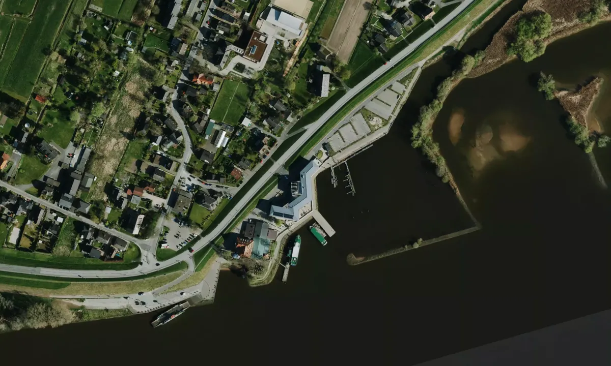 Flyfoto av Yachtclub Zollenspieker e.V.