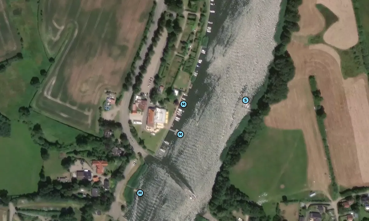 Satelite image of Yachthafen Fährhaus Missunde