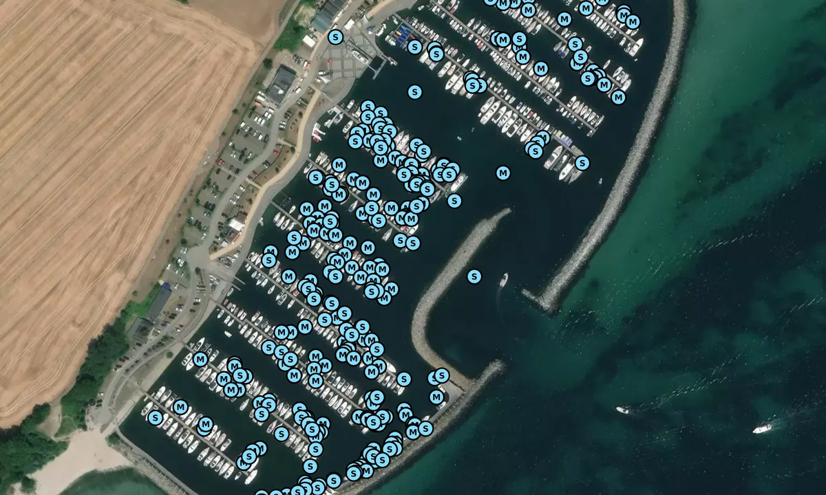 Satelite image of Yachthafen Gromitzer