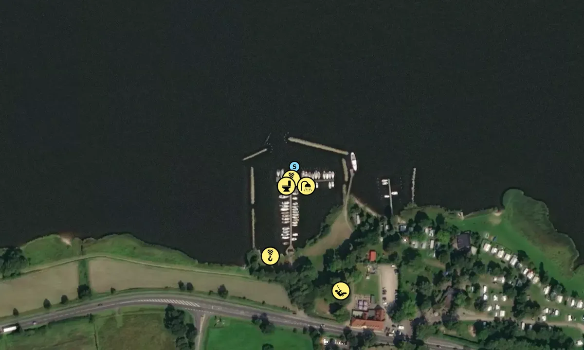 Satelite image of Yachthafen Haddeby