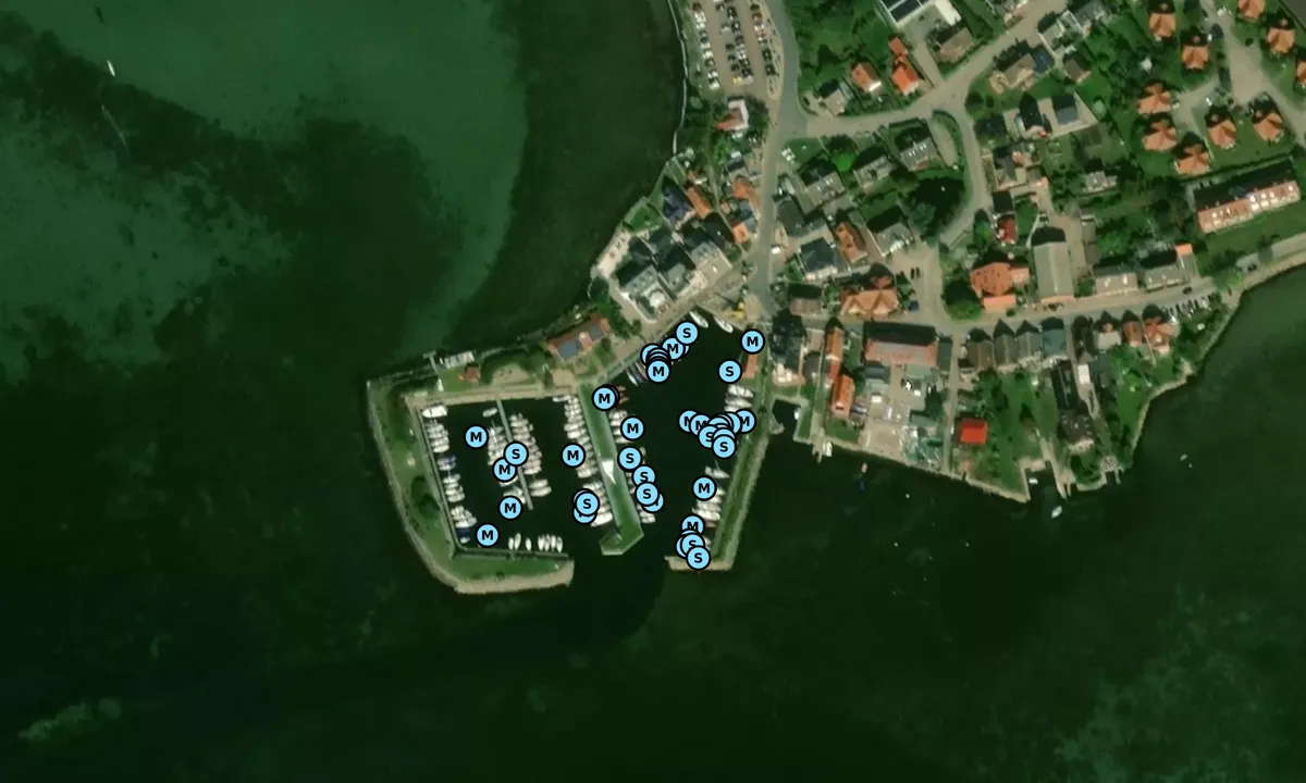 Satelite image of Yachthafen Lemkenhafen