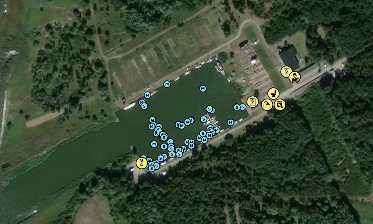 Satelite image of Yachthafen Peenemünde