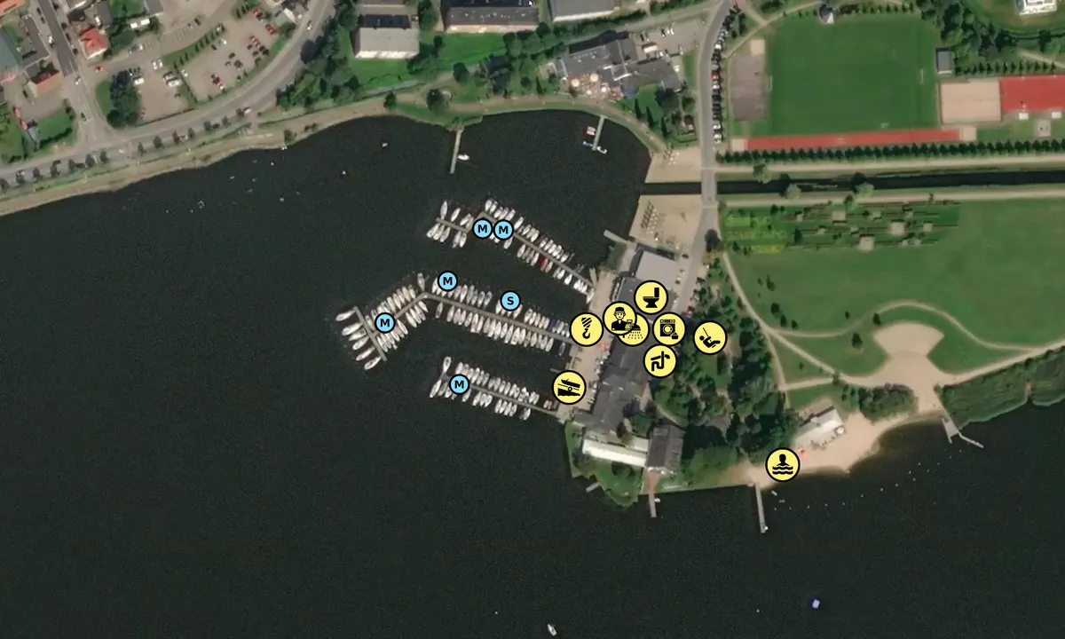 Satelite image of Yachthafen SSC und SC Ahoi