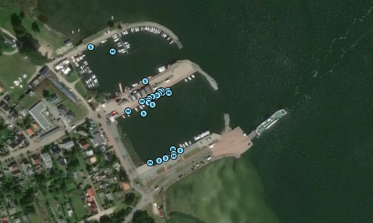 Satelite image of Yachthafen Stahlbrode