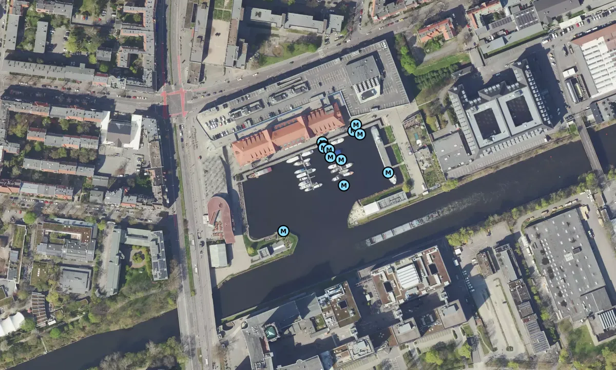 Satelite image of Yachthafen Tempelhof