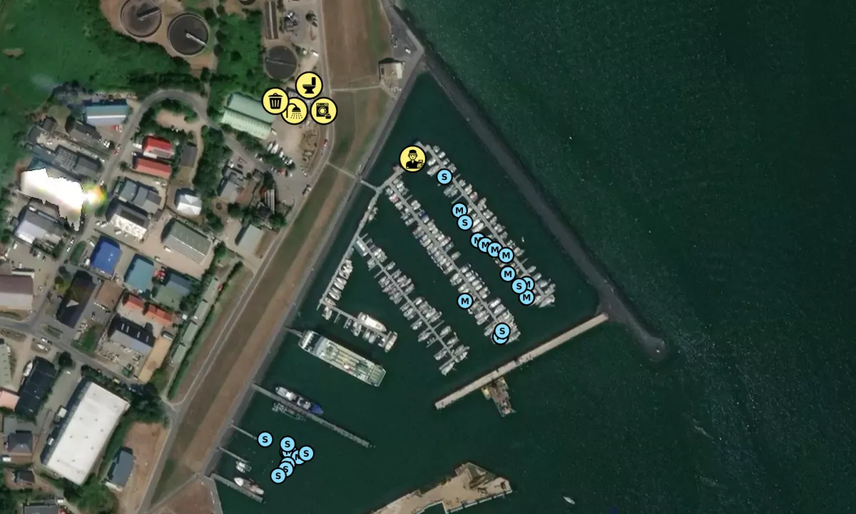 Satelite image of Yachthafen Wyk