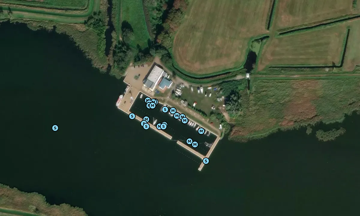 Satelite image of Yachthafen Zinnowitz