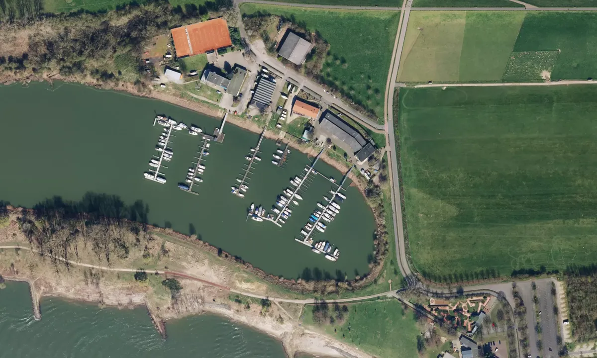 Flyfoto av Yatch Club Wesel