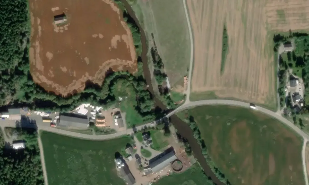 Satelite image of Ydersnes