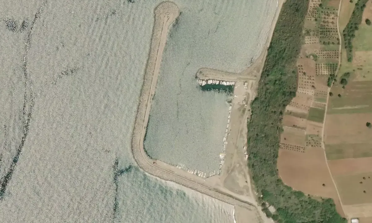 Satelite image of Yenikoy Barinak
