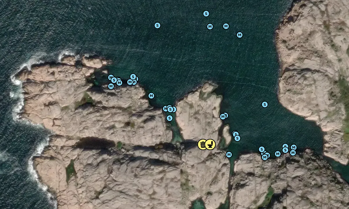 Satelite image of Ytre Huö