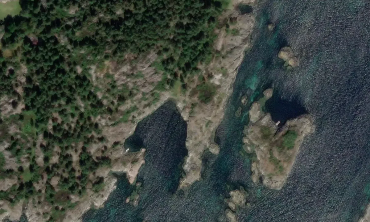 Satelite image of Ytre Maløya - Sør