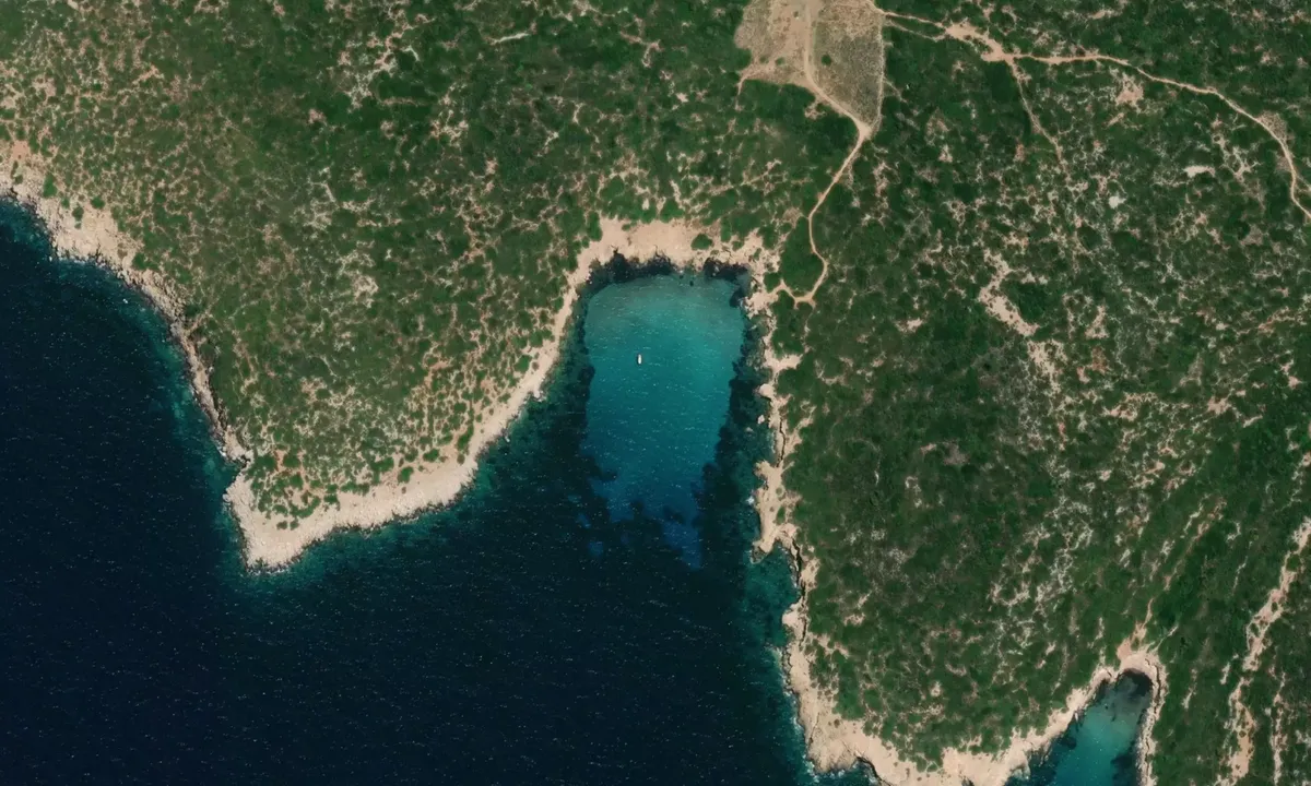 Flyfoto av Yüzme koyu