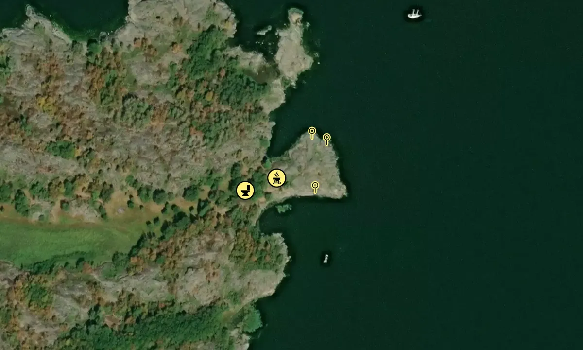 Satelite image of Yxskären - Vänö