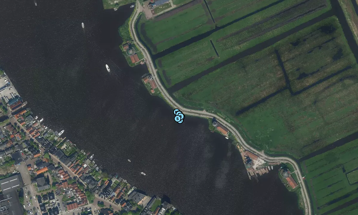 Satelite image of Zaanse Shans