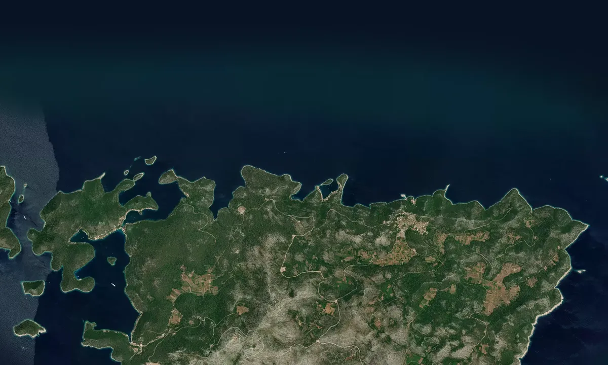 Flyfoto av Zaklopatica Bay