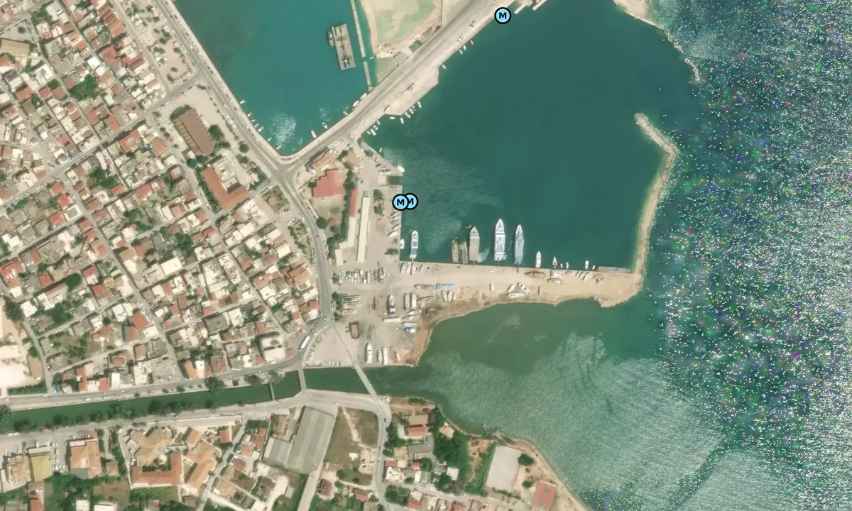 Satelite image of Zakynthos Yachts