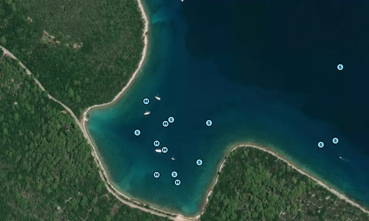 Satelite image of Zaliv Pantera - Soliscica