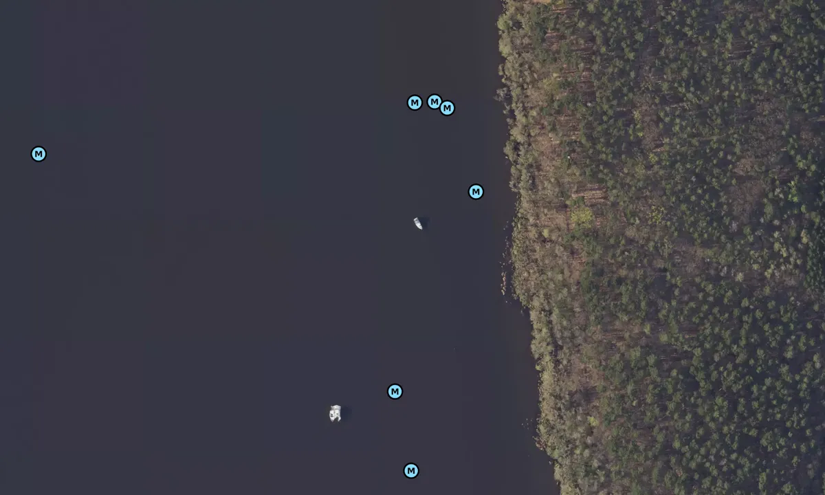 Satelite image of Zeuthener See (km 3)