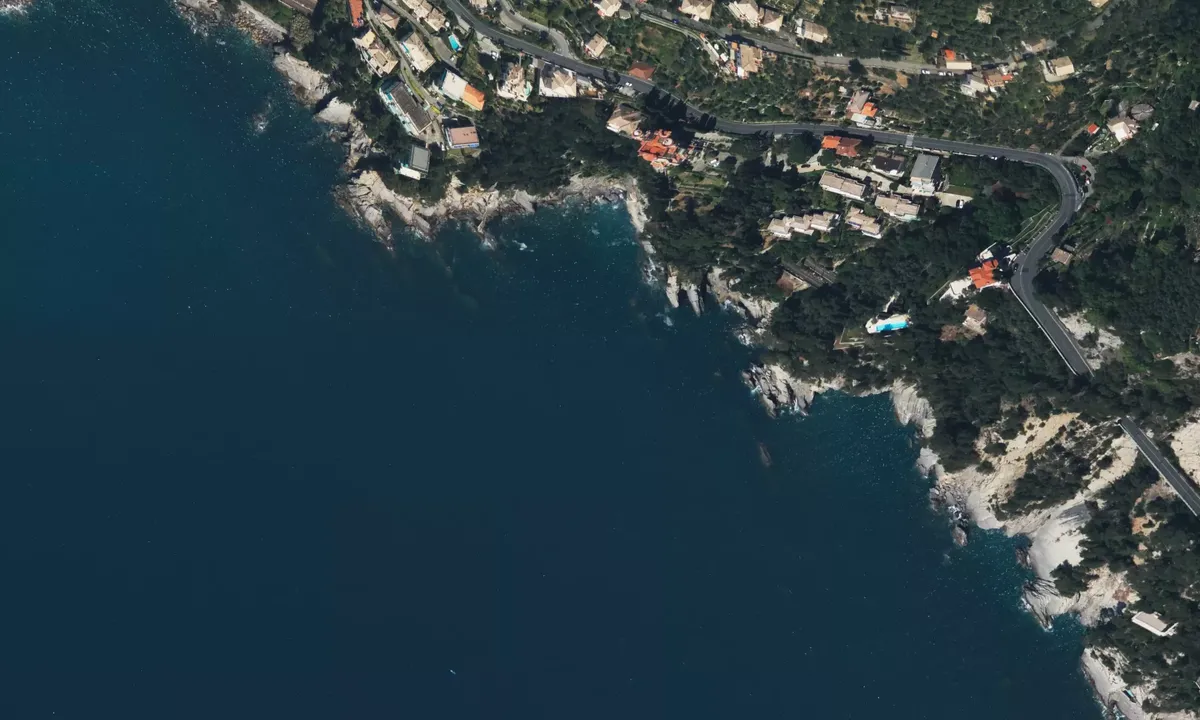 Satelite image of Zoagli
